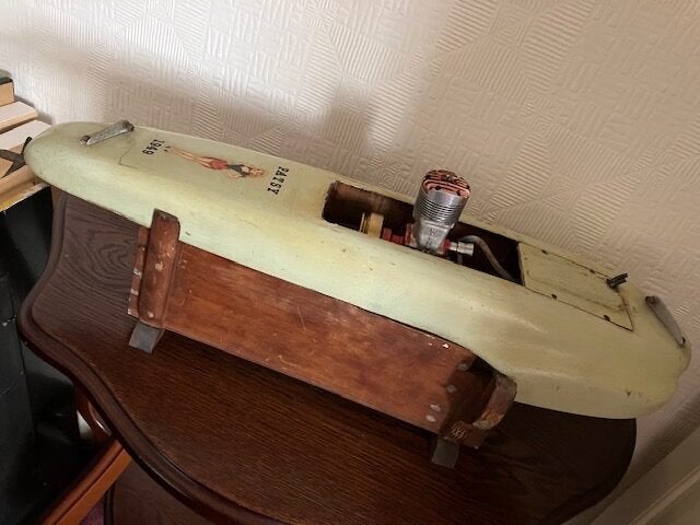 modelbouw Tether hydroplane boot onderdelen., Ophalen of Verzenden