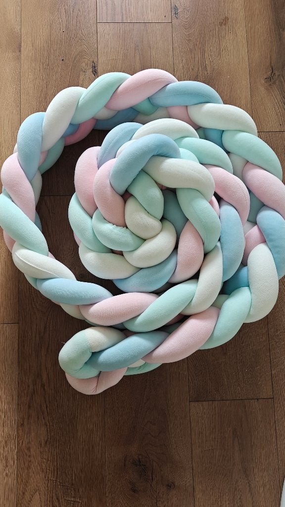Braided bed bumper, Ophalen, Gebruikt, Hoogslaper of Stapelbed, Minder dan 70 cm