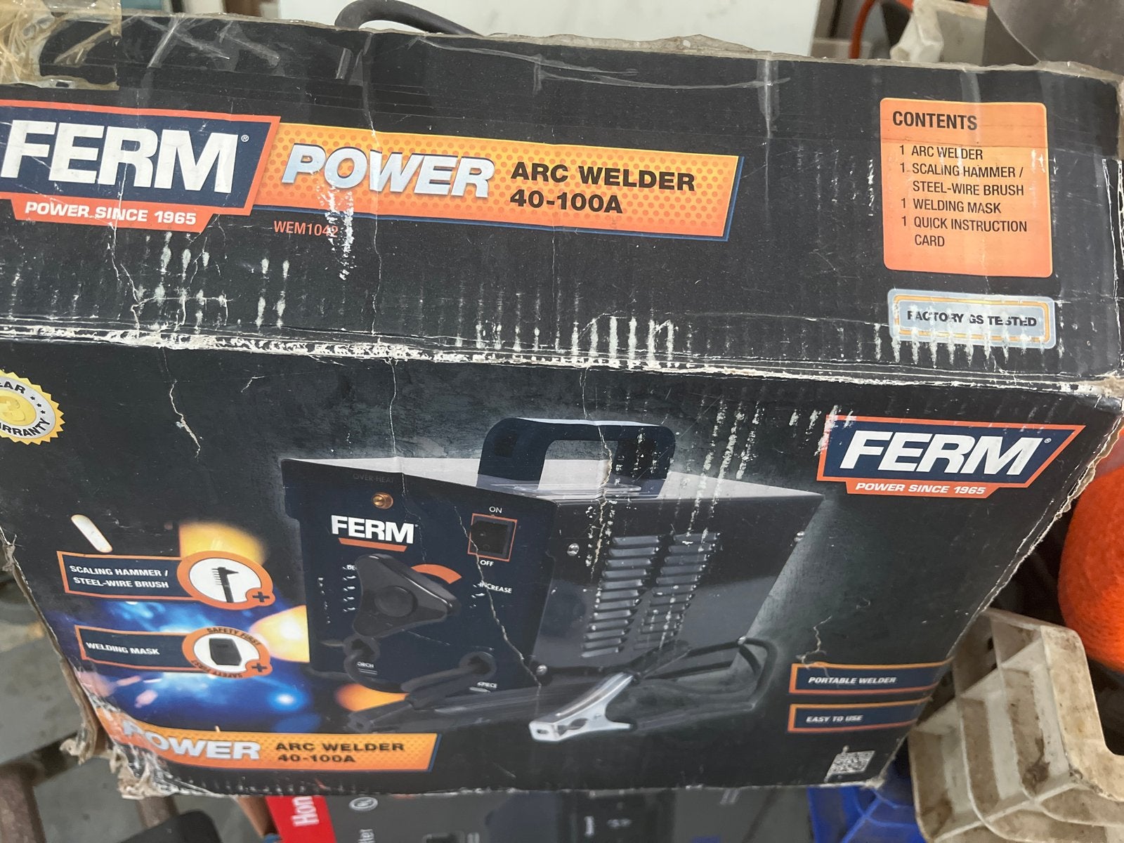 Ferm Lasapparaat - Zo goed als nieuw, Ophalen of Verzenden, Zo goed als nieuw, Minder dan 150 ampère, Elektroden