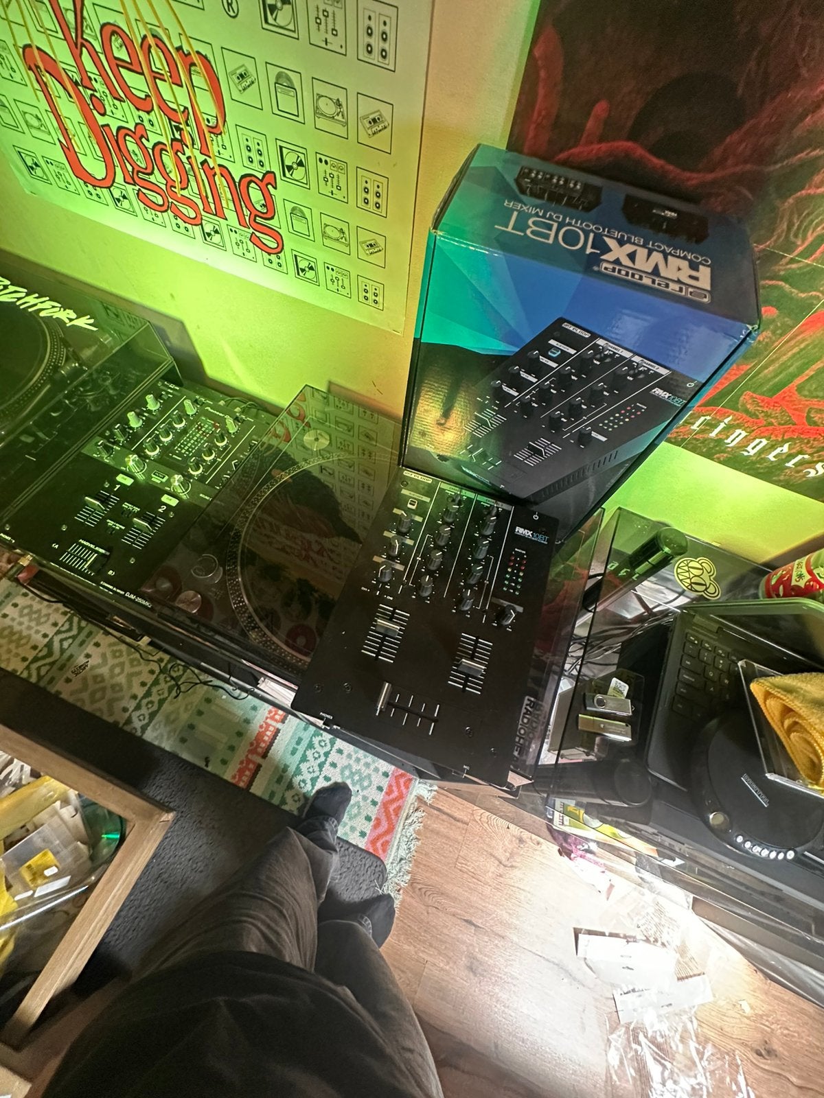 Reloop rmx10bt mixer nieuw, Ophalen of Verzenden, Zo goed als nieuw, Draaitafel, Reloop