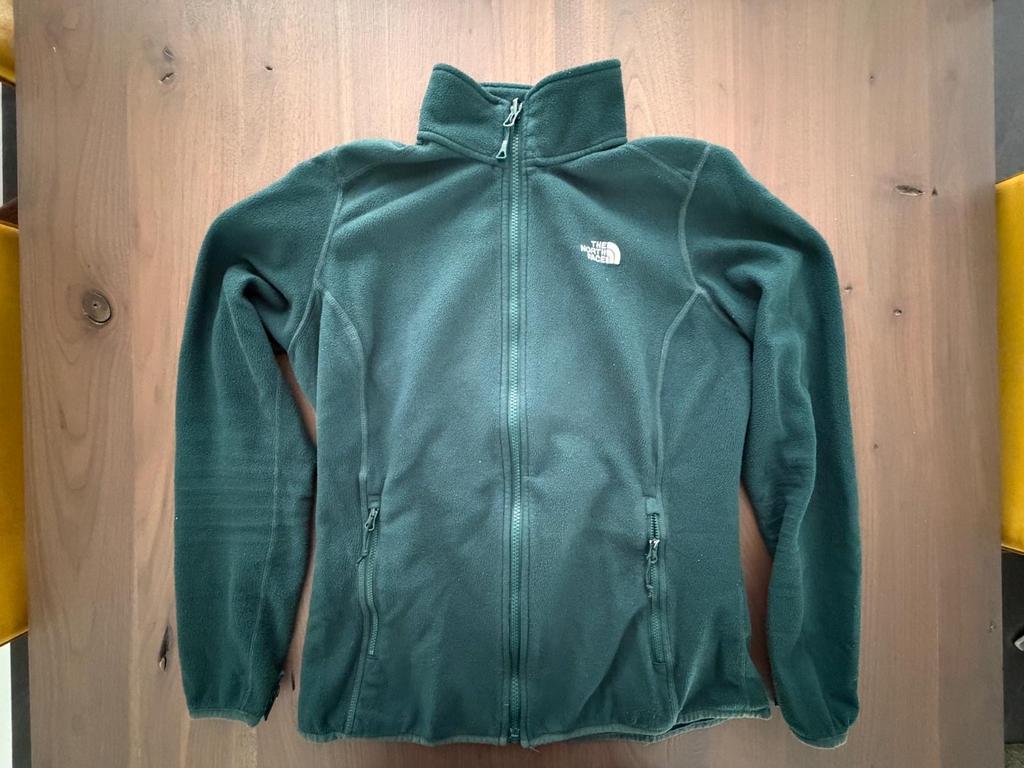 The North Face Fleece Jas Dames - Maat L, Ophalen of Verzenden, Gedragen, Maat 42/44 (L), Groen