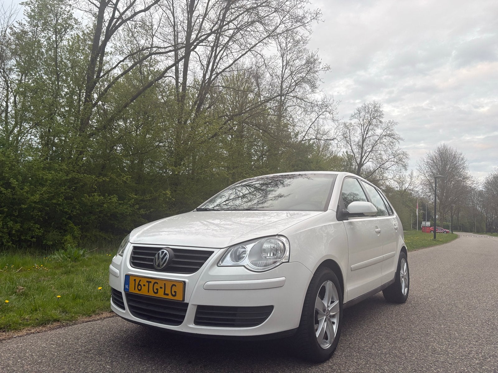 Volkswagen Polo 1.4 55KW AUT 2006 Wit, 4 cilinders, Wit, Origineel Nederlands, 1033 kg