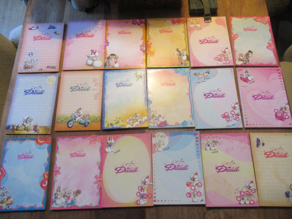 DIDDL A5 BLOCNOTES / notitie bloks te koop, Ophalen of Verzenden, Diddl, Zo goed als nieuw, Papier, Kaart of Schrift