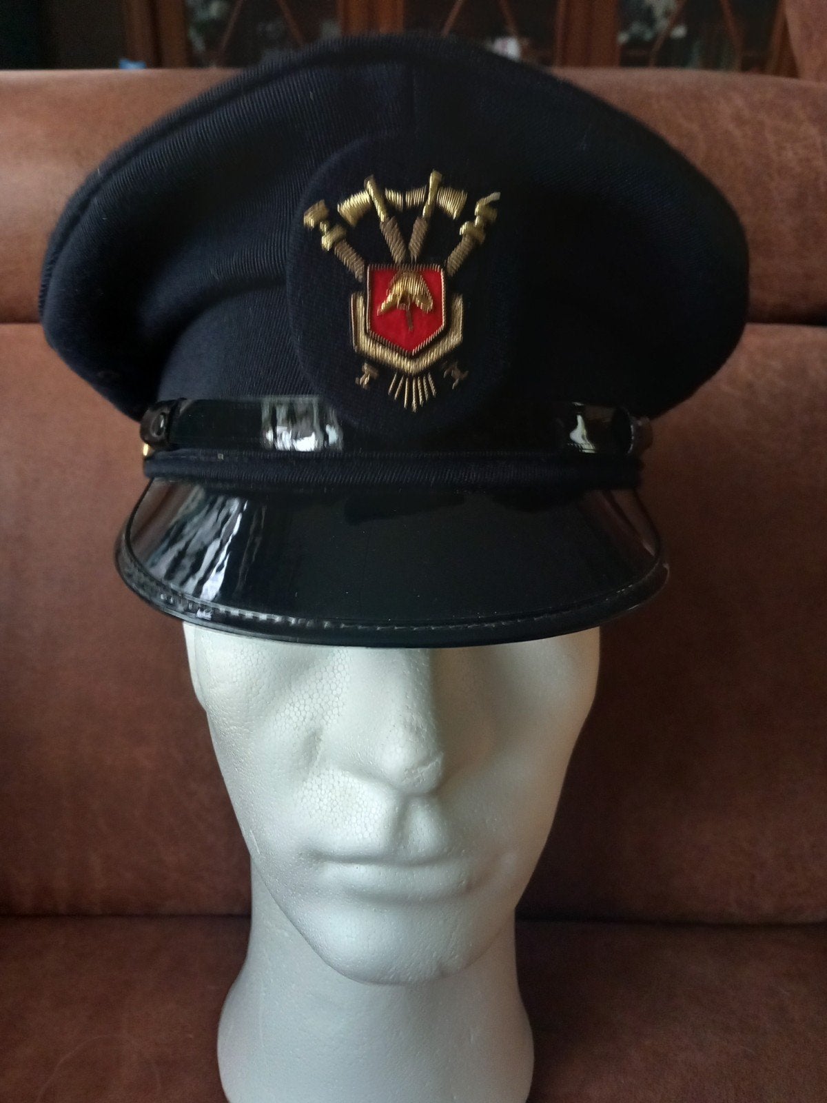 Brandweer pet, Onbekend, Ophalen of Verzenden, 58 of 59 cm (L, 7¼ of ⅜ inch), Pet