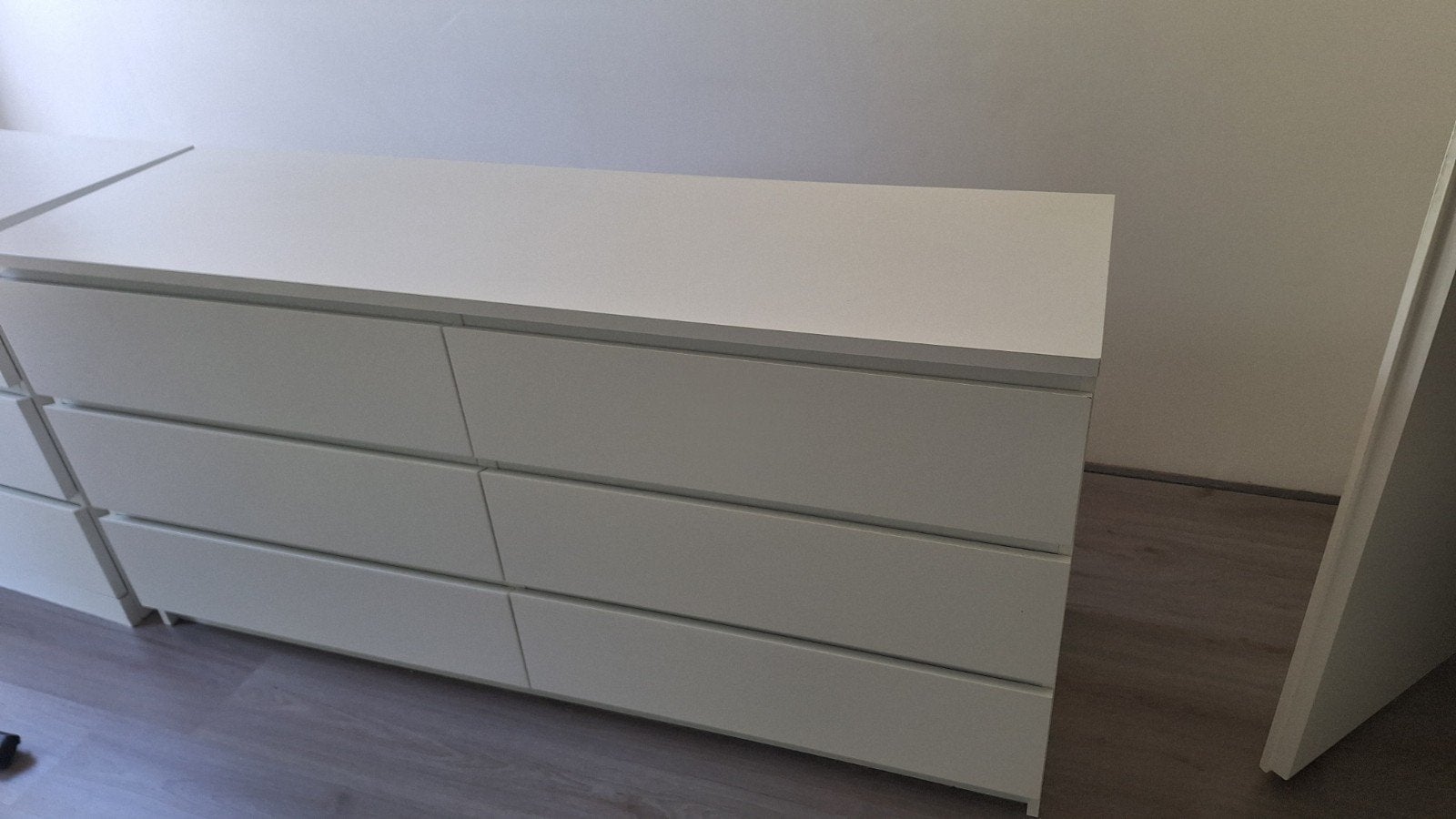ikea malm witte ladekasten, Ophalen, Gebruikt, Minder dan 100 cm