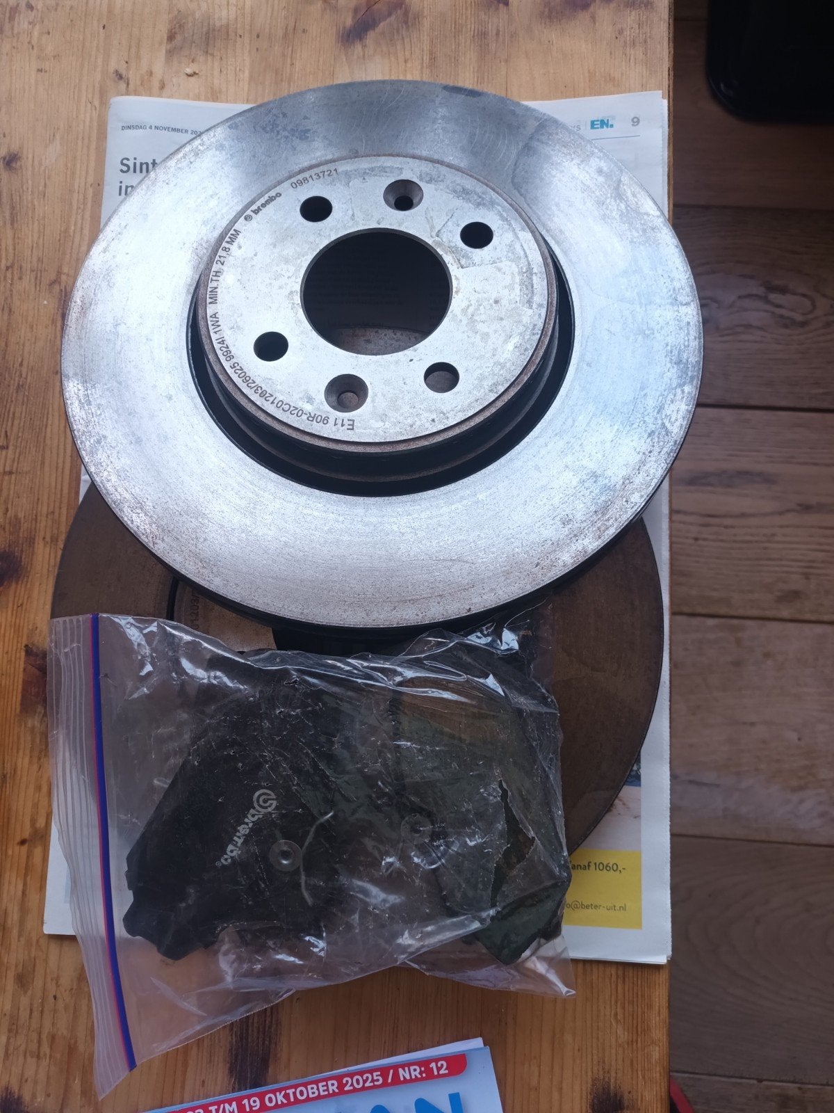 Nieuwe Brembo remschijven en blokken Renault Megane MK1, Ophalen of Verzenden, Nieuw, Renault