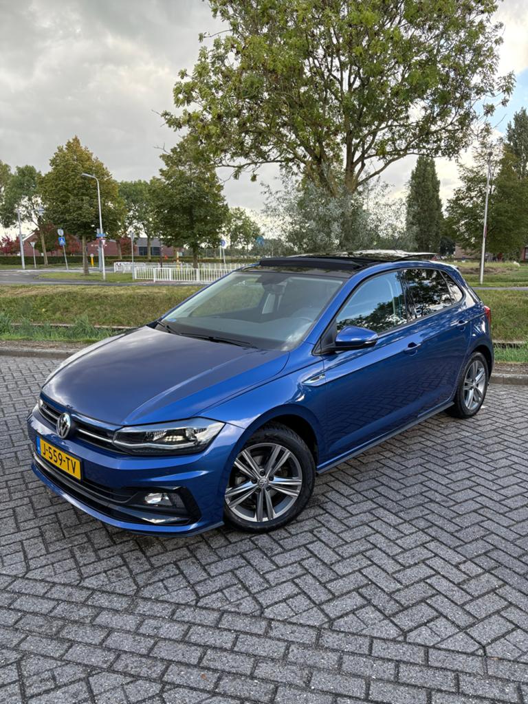 Volkswagen Polo 1.0 TSI 95pk 7-DSG 2020 Blauw, 95 pk, Blauw, 49 €/maand, Origineel Nederlands
