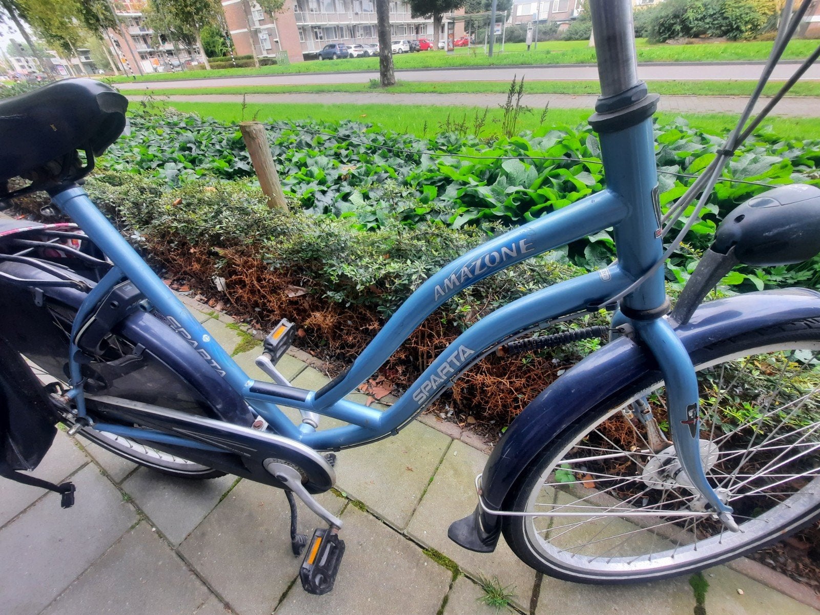Sparta Amazone damesfiets met lage instap, Fietsen en Brommers, Sparta, Ophalen of Verzenden, 50 tot 53 cm, Trommelrem