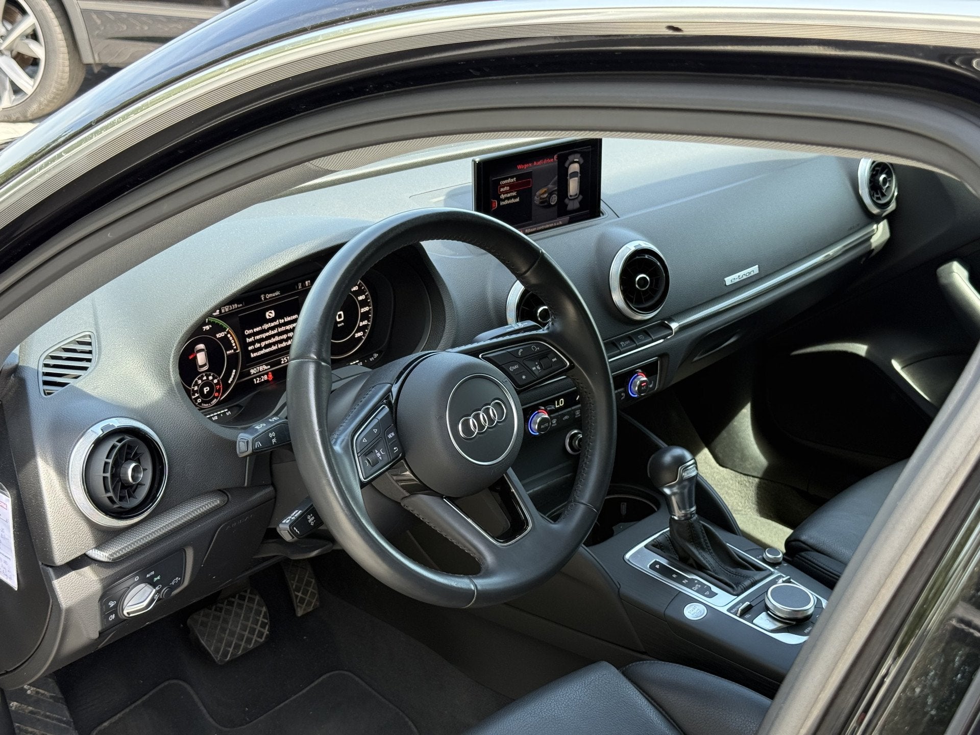 Audi A3 Sportback 1.4 e-tron Sport Pro Line plus | Leer | St, Gebruikt, Euro 6, 4 cilinders, Zwart