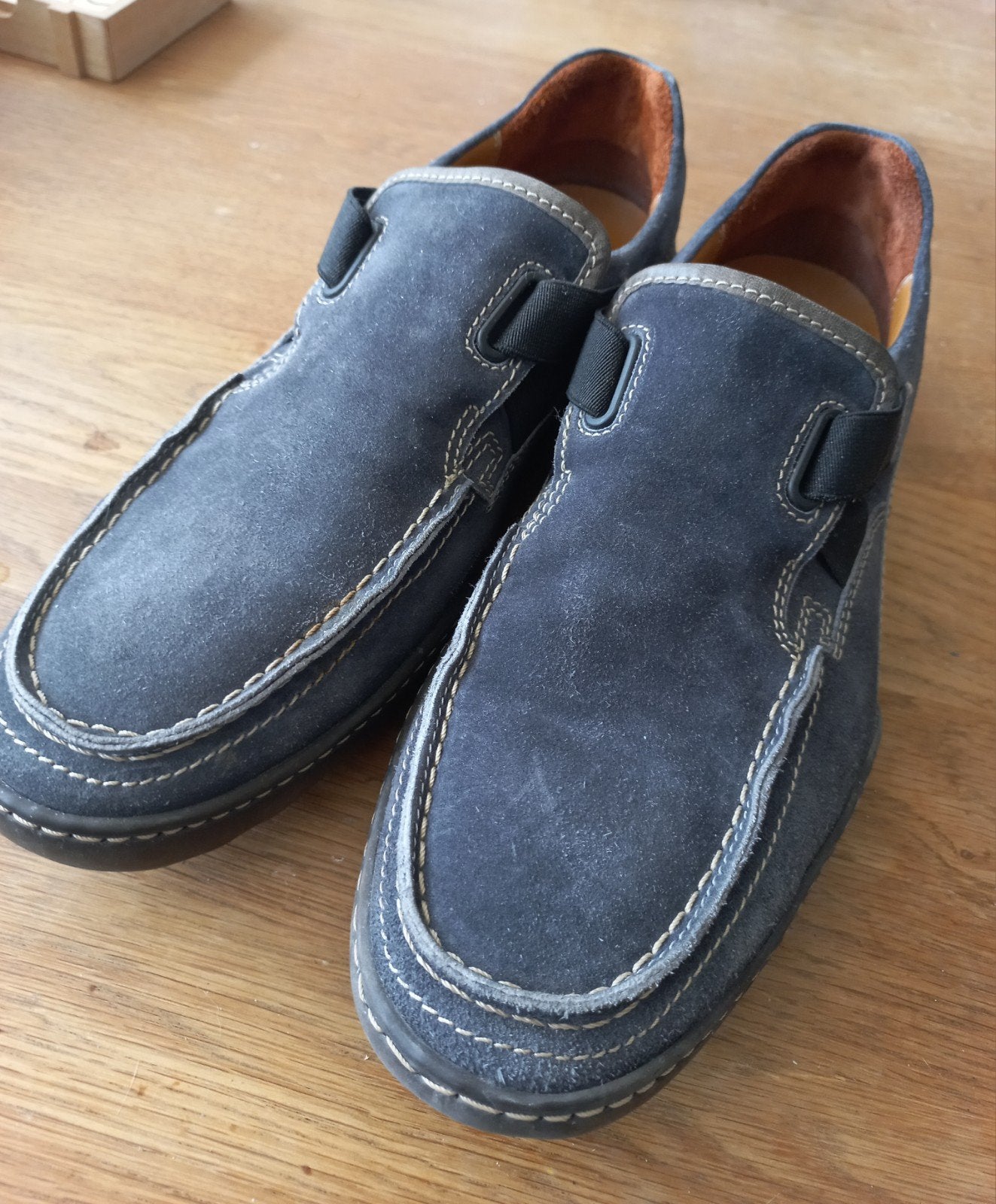 van Bommel instappers maat 41., Ophalen of Verzenden, Zo goed als nieuw, Blauw, Loafers