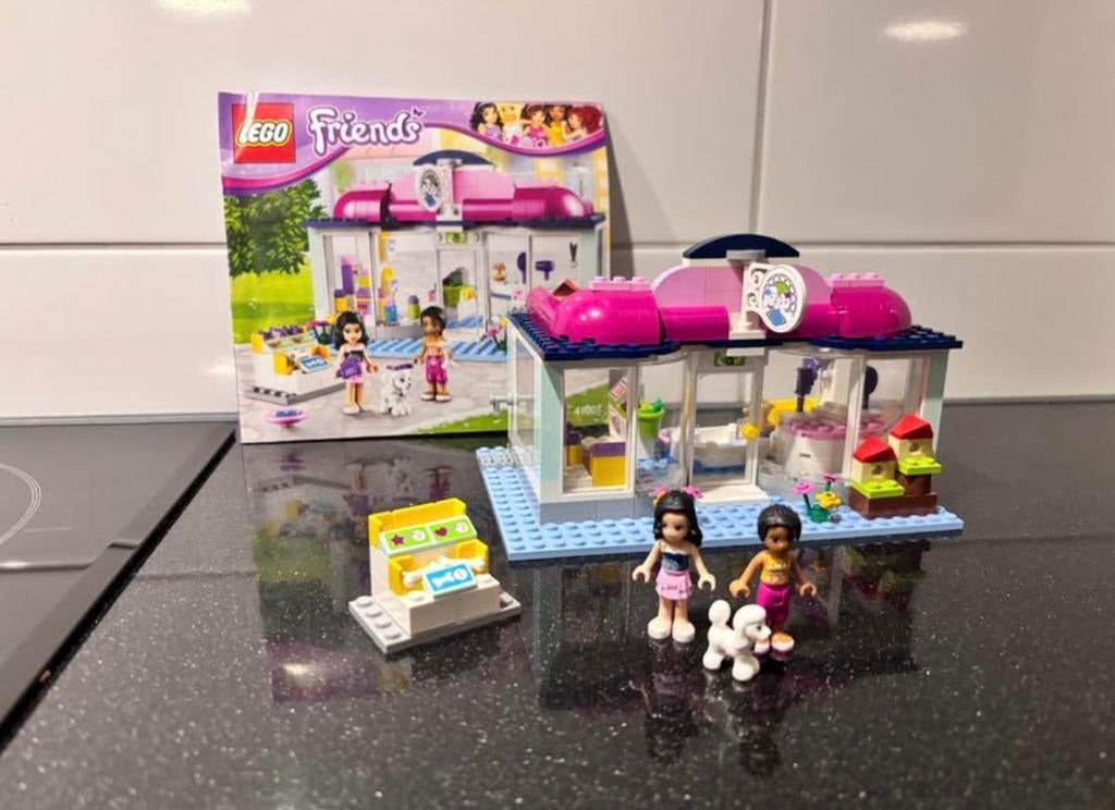 Friends 41007 Hondentrimsalon, Ophalen of Verzenden, Zo goed als nieuw, Complete set, Lego