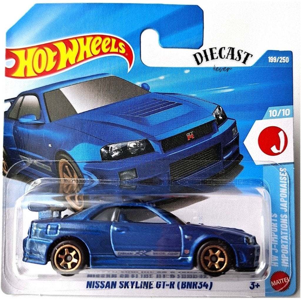 Hot Wheels Nissan Skyline GT-R ( BNR34), Hobby en Vrije tijd, Ophalen, Nieuw, Auto