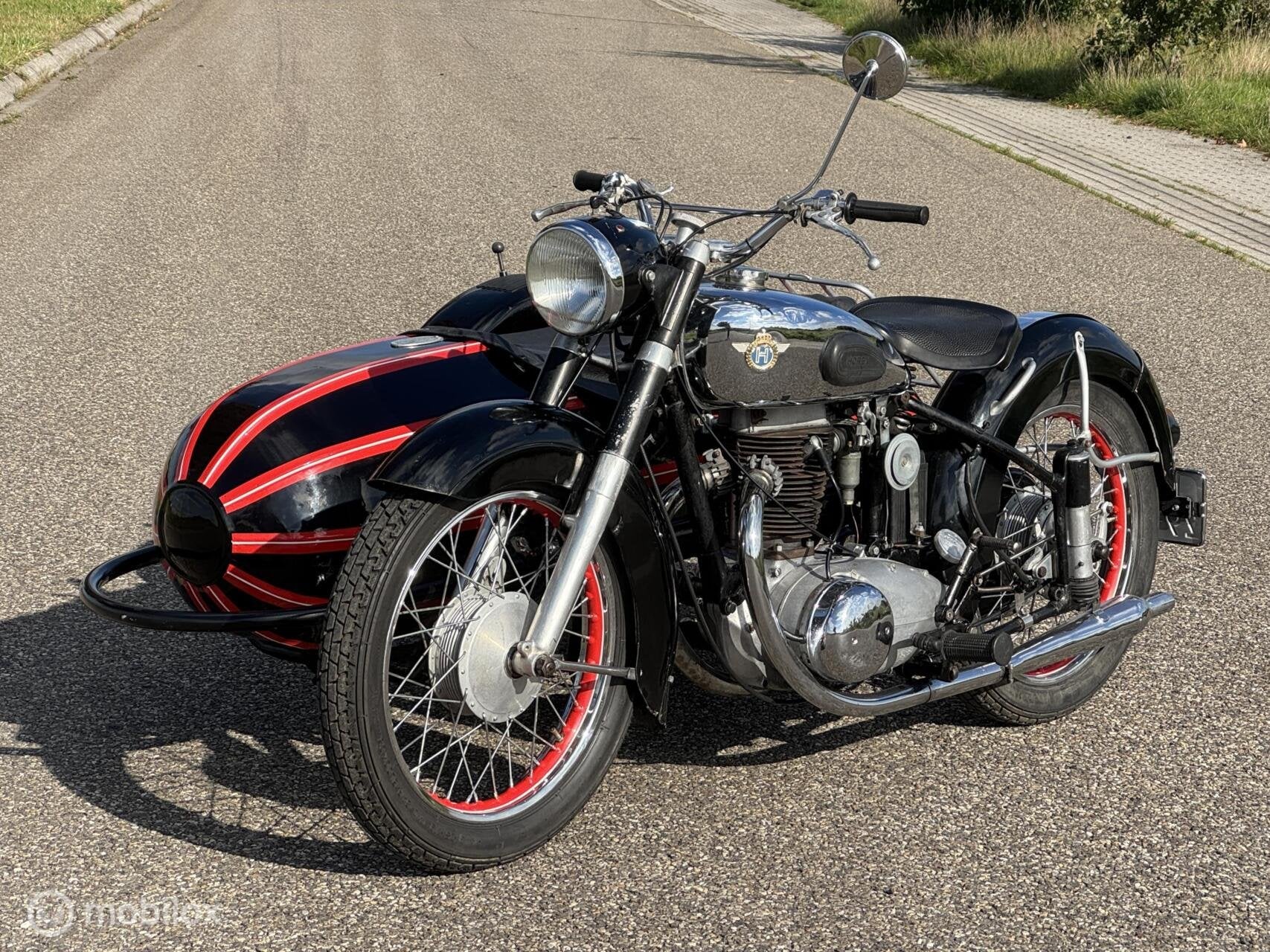 Horex Regina 350 Flachtank met Zijspan 1952, Motoren, -, -, Gebruikt, Overig