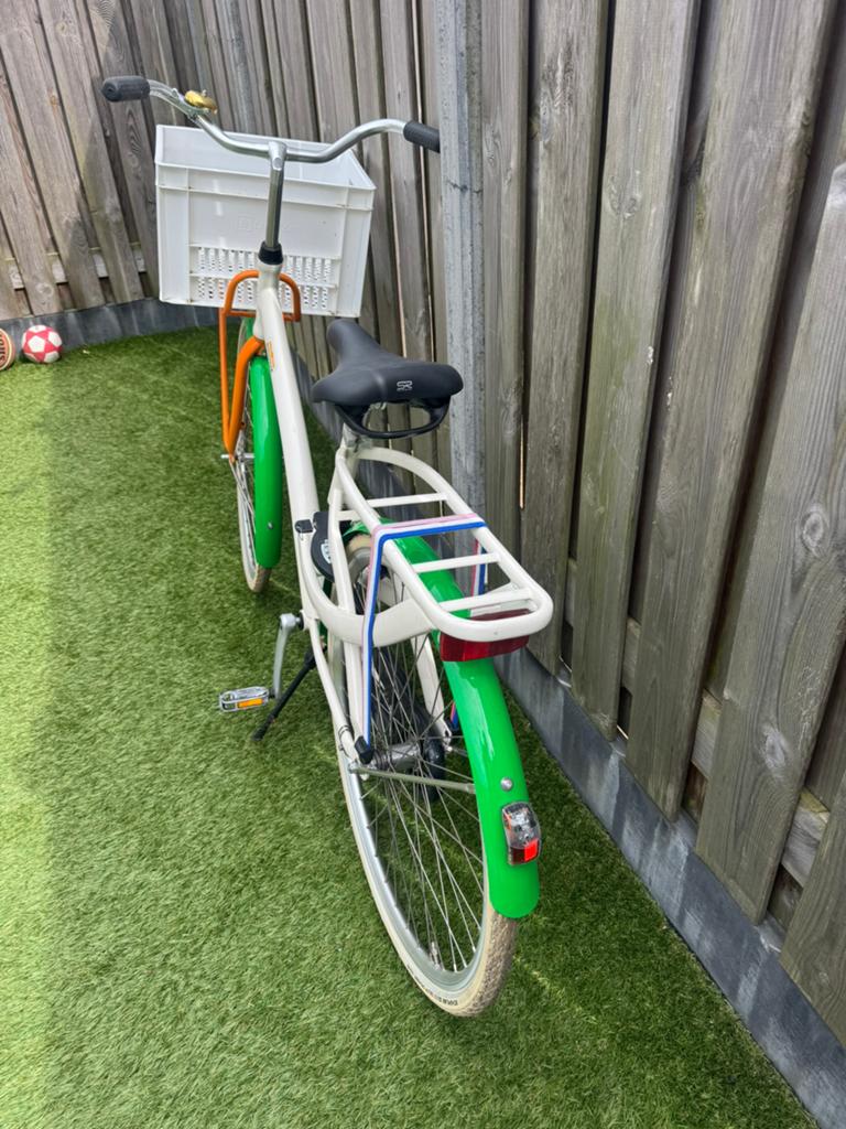 Dames fiets (postcodeloterij fiets), Ophalen, Zo goed als nieuw
