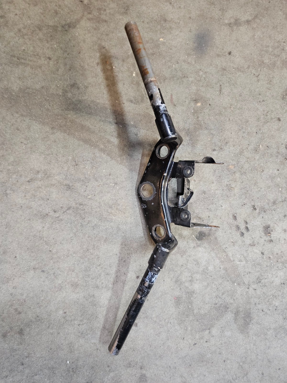 Honda mb 5/8 stuur bovenzijde voorvork., Fietsen en Brommers, Ophalen of Verzenden, Gebruikt, Frame, Overige merken