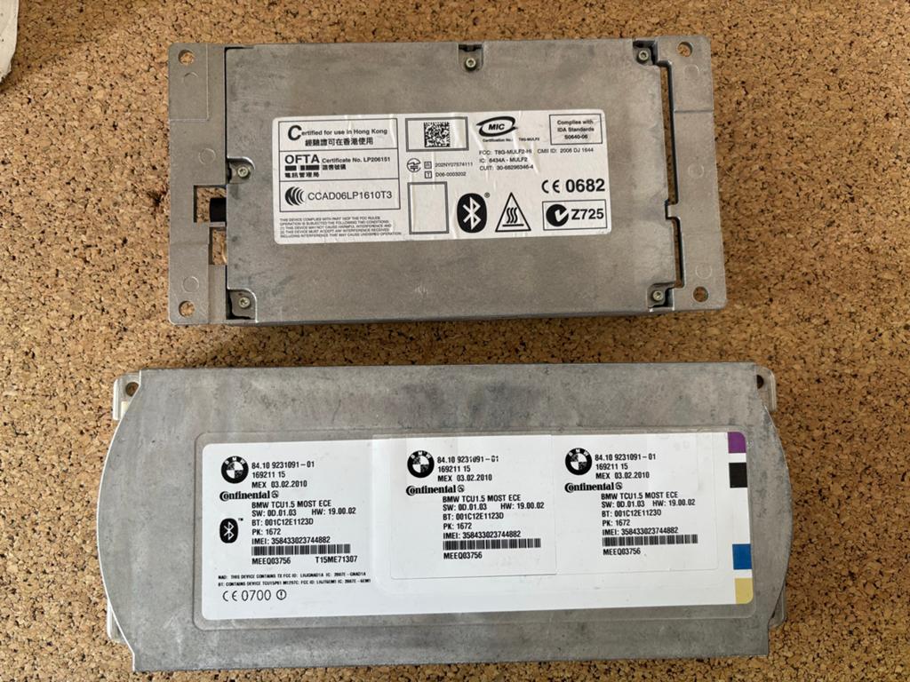 BMW TCU1.5 MOST ECE Bluetooth Module (Gebruikt), Ophalen, Gebruikt, BMW