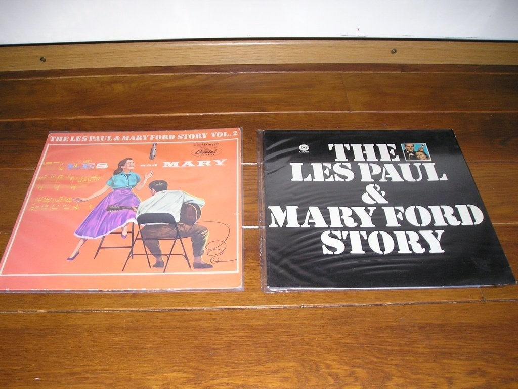 Les paul mary ford lps early 60s, Ophalen of Verzenden, Zo goed als nieuw, 12 inch