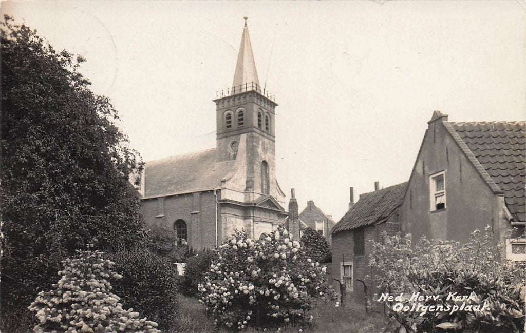 702-395-015 Ned Herv Kerk Ooltgensplaat, Verzamelen, Verzenden, Voor 1920, Zeeland