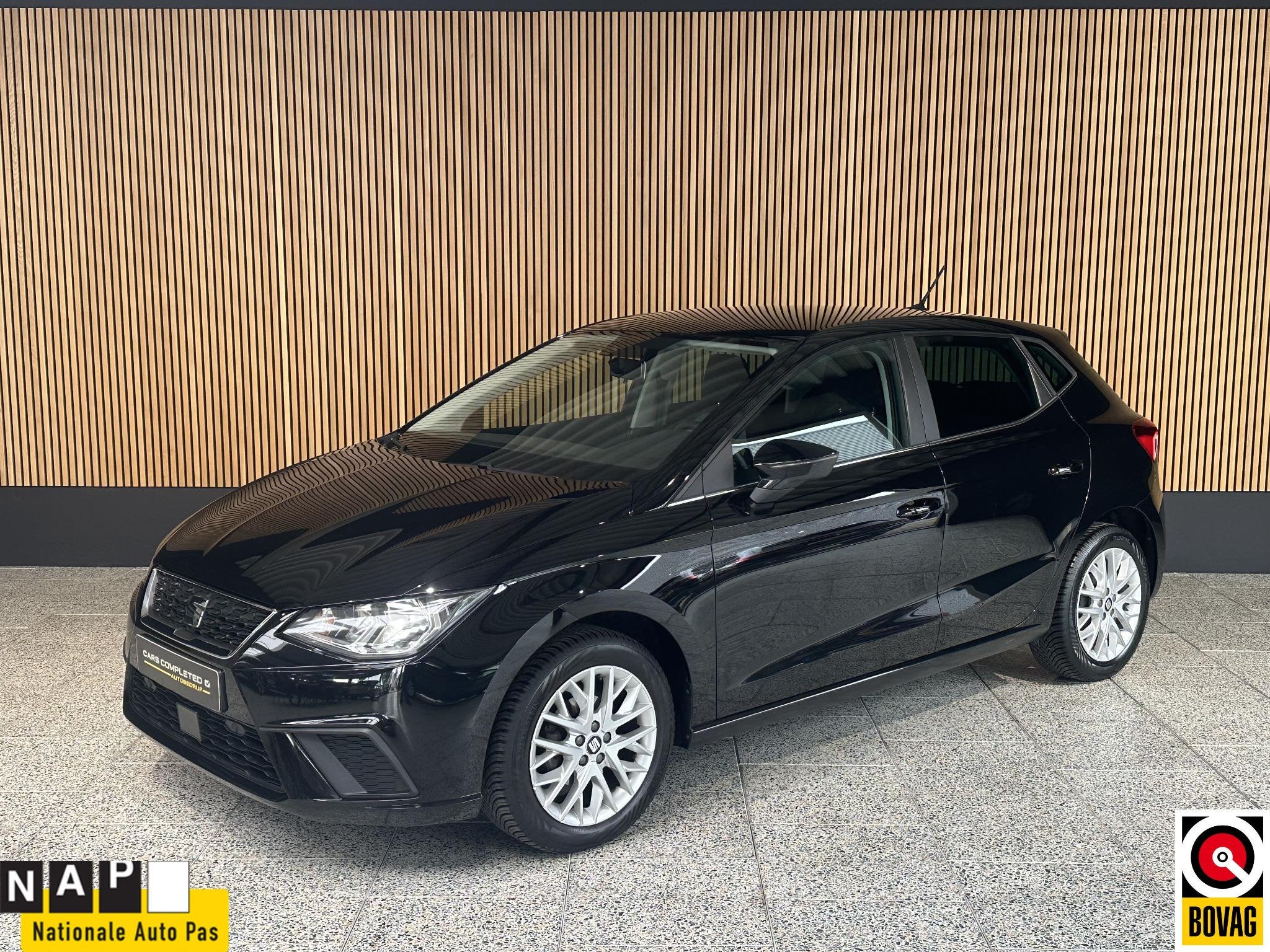 SEAT Ibiza 1.0 TSI Style Business Intense NL auto | Carplay, Auto's, Stof, Gebruikt, Euro 6, 95 pk