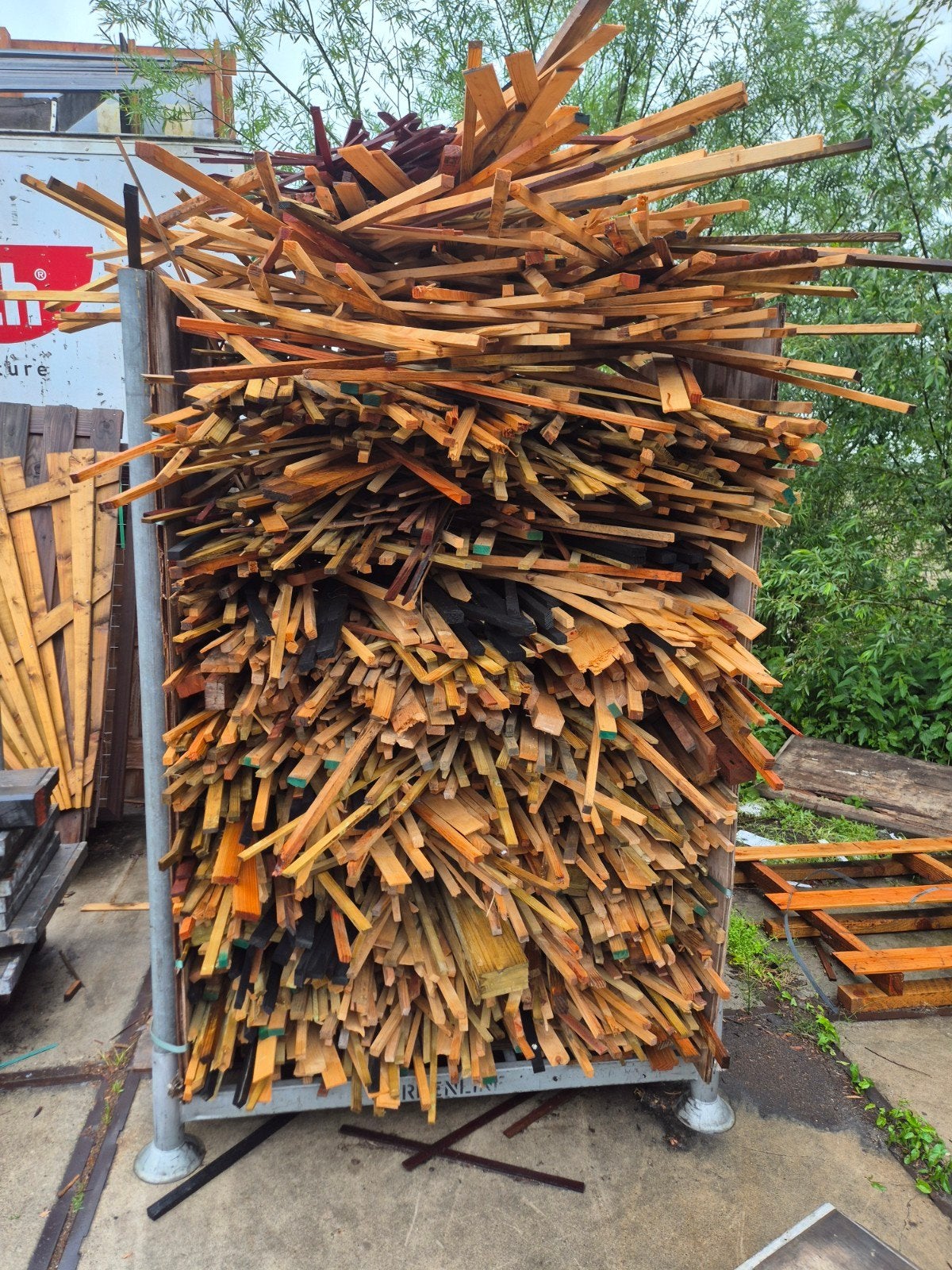 GRATIS afvalhout | stookhout, Ophalen