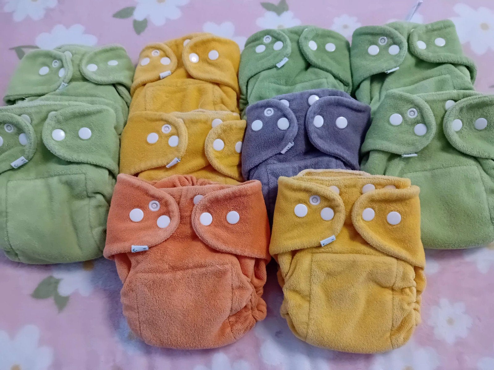 10 Popolini Minisnap luiers maat 1 met inleggers, Kinderen en Baby's, Badjes en Verzorging, Ophalen, Zo goed als nieuw, Overige typen