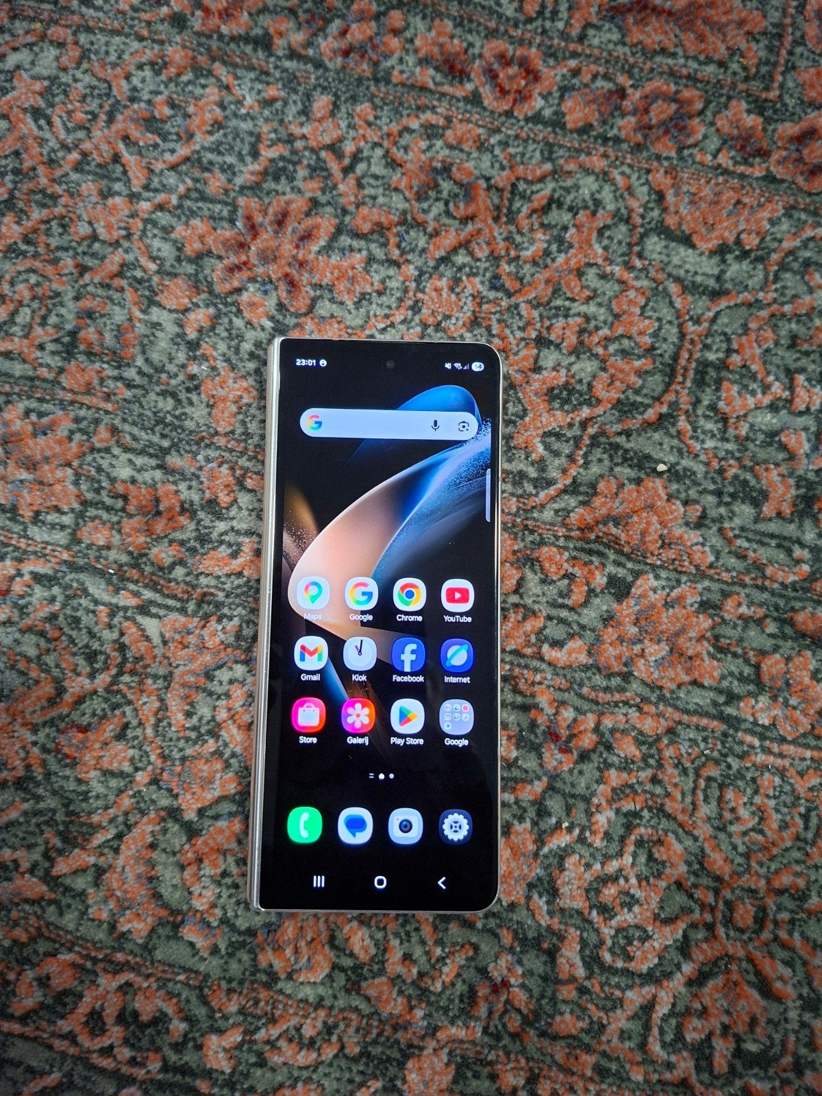 Samsung Galaxy Z Fold 4 met defect groot scherm, Telecommunicatie, Mobiele telefoons | Samsung, Touchscreen, Ophalen of Verzenden