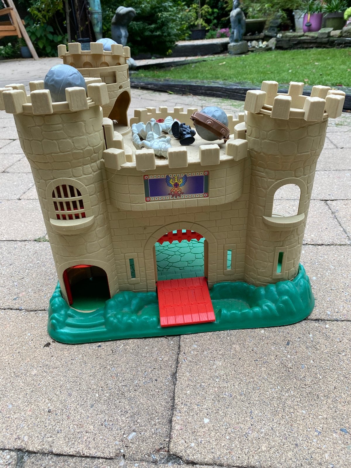 Vintage Speelgoedkasteel Redbox Vergelijkbaar  Fisher-Price, Ophalen of Verzenden, Gebruikt