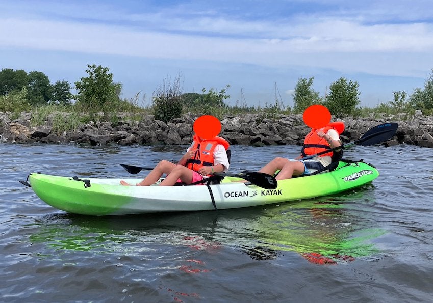 Ocean Kayak - Malibu Two, Watersport en Boten, Kano's, Ophalen, Gebruikt, Met peddels, Kajak