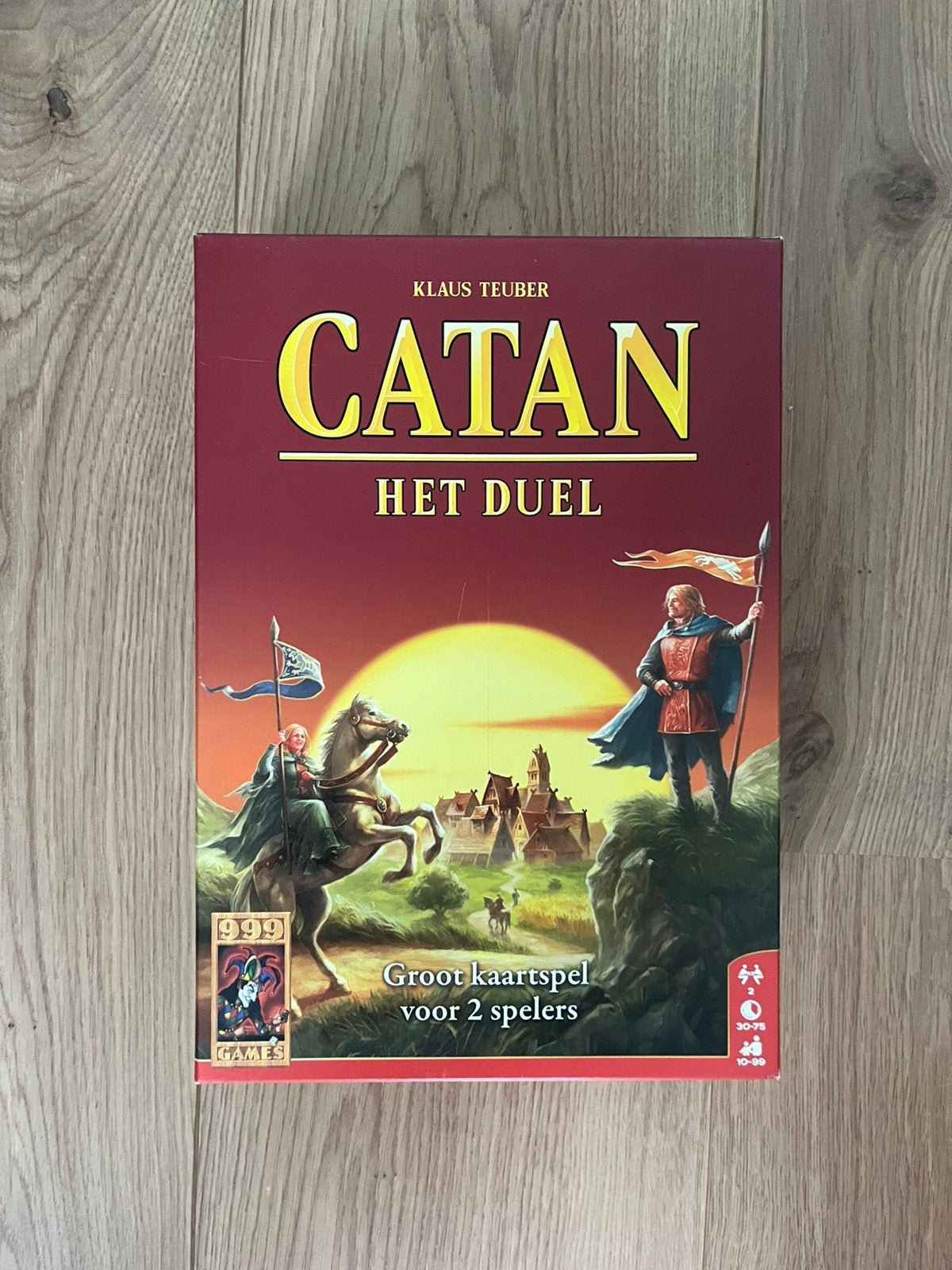 Kolonisten van Catan Het Duel I Duospel, Hobby en Vrije tijd, Gezelschapsspellen | Kaartspellen, Ophalen of Verzenden, Zo goed als nieuw