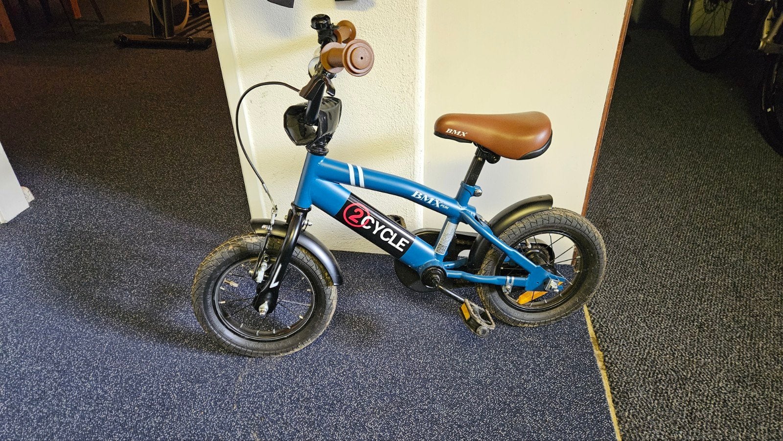Mooie 12 inch kinderfiets - Ideaal voor de kleintjes!, Ophalen, Gebruikt, Velgrem, Minder dan 16 inch