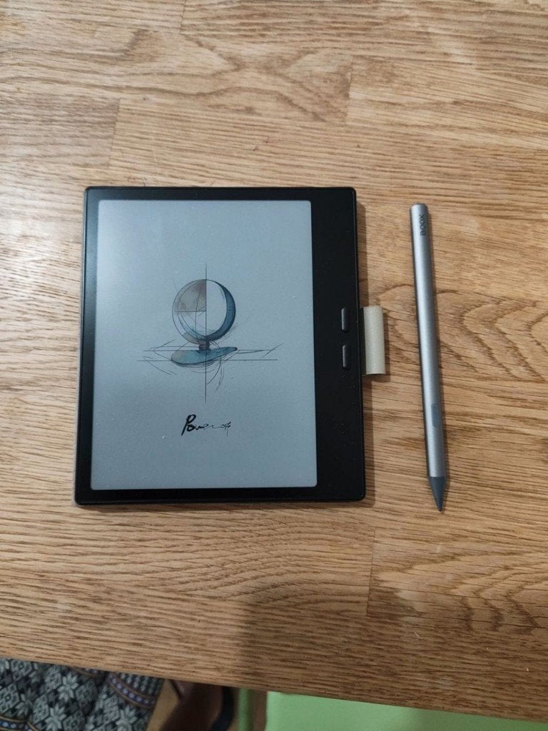Onyx Boox Go Color 7 (Gen 2) + hoes + stylus, Computers en Software, Onyx BOOX, Ophalen of Verzenden, Zo goed als nieuw, 7 inch