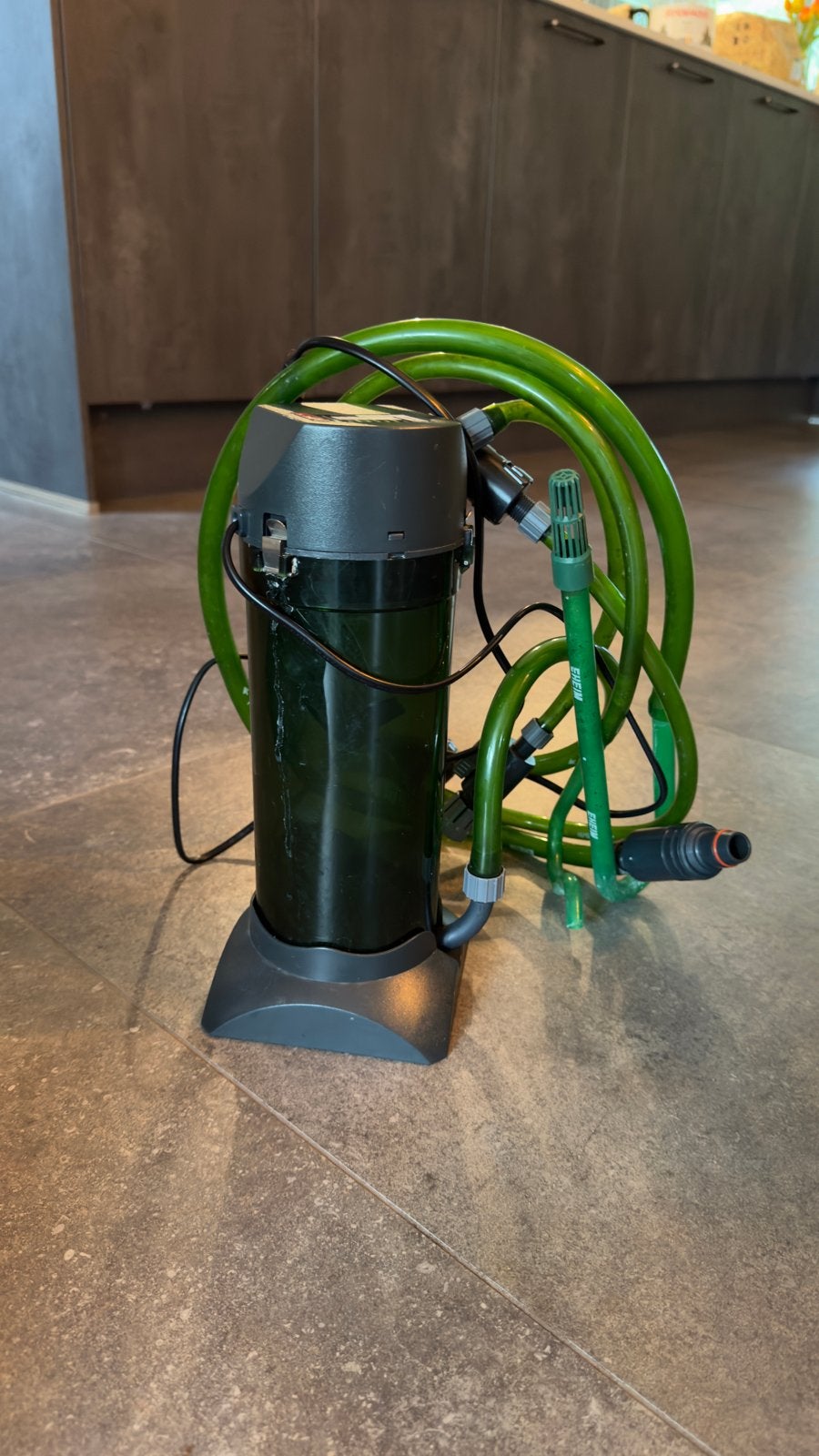 Eheim externe aquarium filter inclusief aansluitingen, Ophalen, Inclusief slangen, Zo goed als nieuw, Eheim