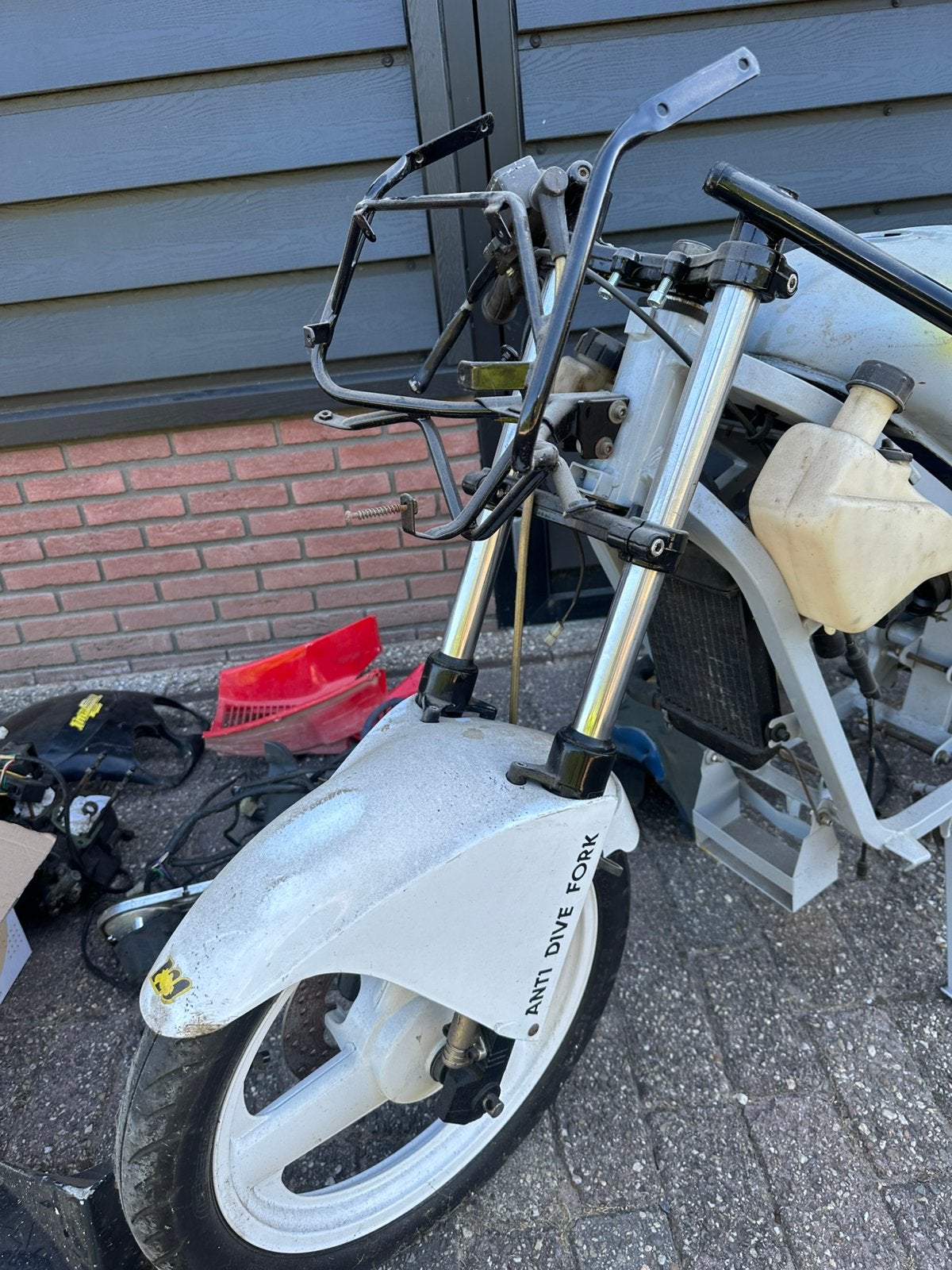 1 malaguti rst eerste model semi opknap zie omschrijving, Ophalen, Gebruikt