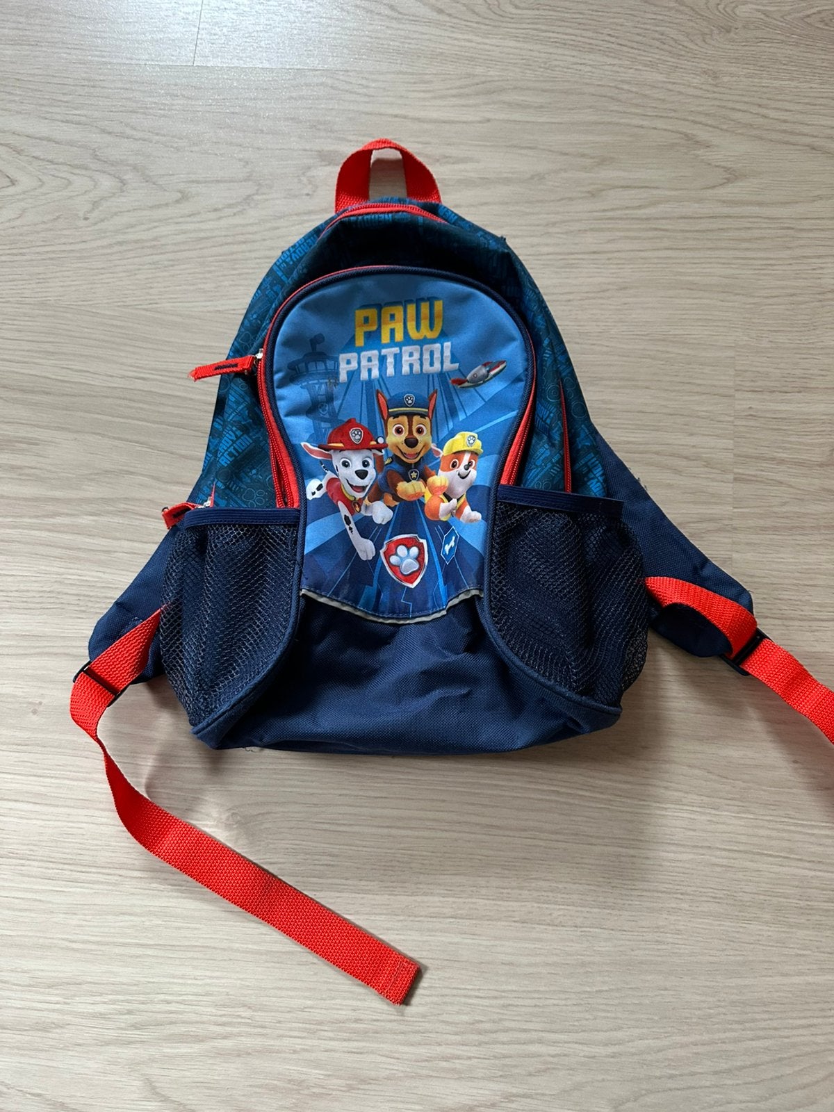 Paw patrol rugzakje, Gebruikt, Minder dan 30 cm, Ophalen of Verzenden, Minder dan 30 cm