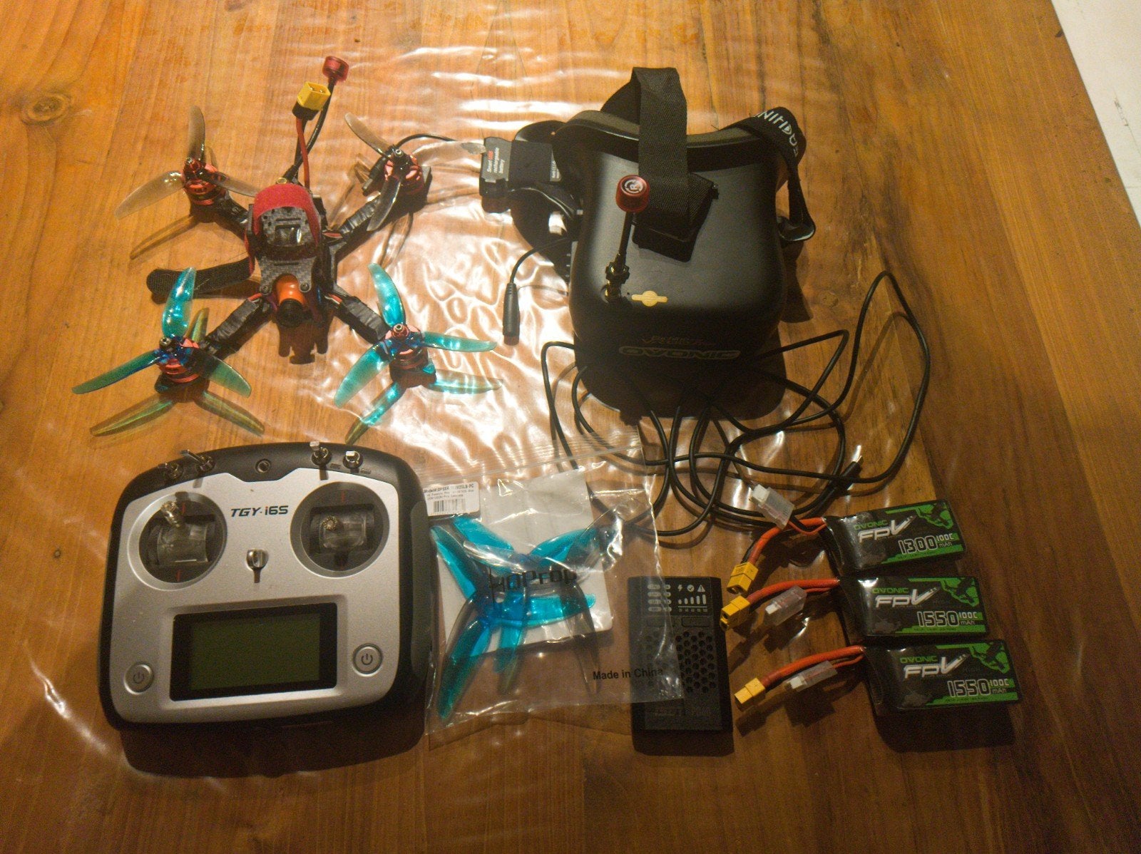 Analoge FPV Drone, Elektro, RTF (Ready to Fly), Gebruikt, Quadcopter of Multicopter