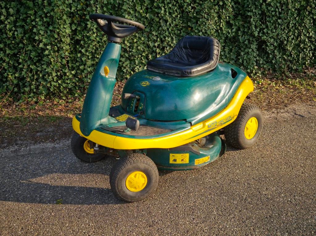 Zitmaaier mtd mulch automaat., Ophalen, Gebruikt, MTD, Versnellingen