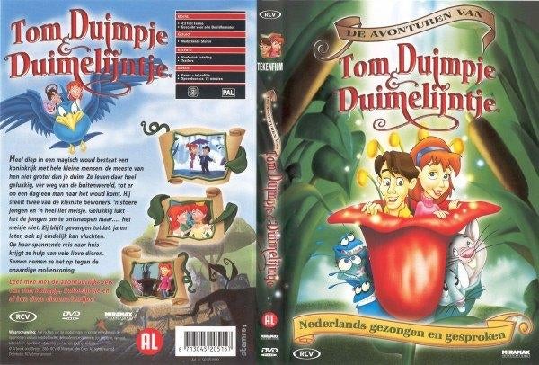 Tom Duimpje En Duimelijntje, Cd's en Dvd's, Tekenfilm, Ophalen of Verzenden, Zo goed als nieuw, Alle leeftijden