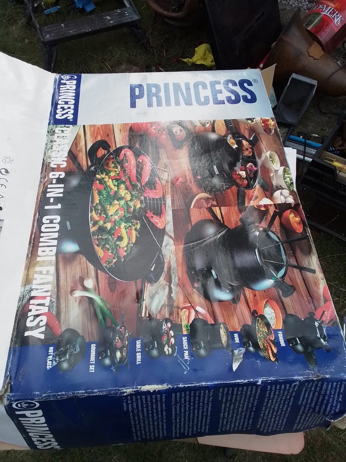 15739) PRINCESS Classic 6 in 1 Wok parti niew in verpakking, Witgoed en Apparatuur, Gourmetstellen, Ophalen of Verzenden, Nieuw