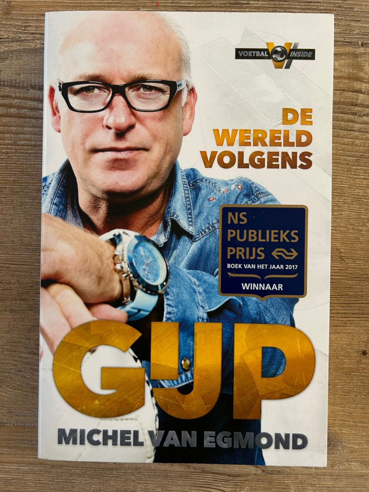 De Wereld Volgens Gijp - Michel van Egmond (Boek van het Jaa, Ophalen of Verzenden, Gelezen, Overige sporten