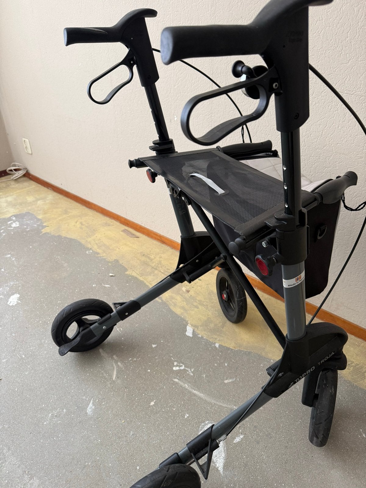 Rollator tekoop, Ophalen