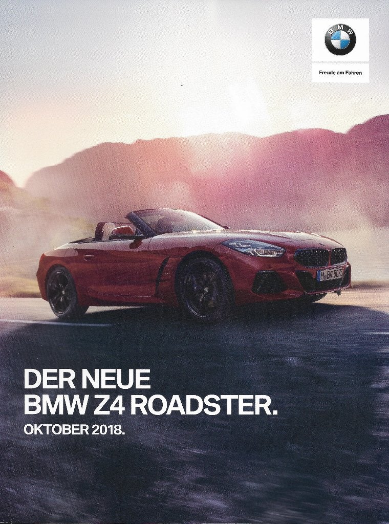 BMW Z4 roadster folder, Ophalen of Verzenden, Zo goed als nieuw, BMW