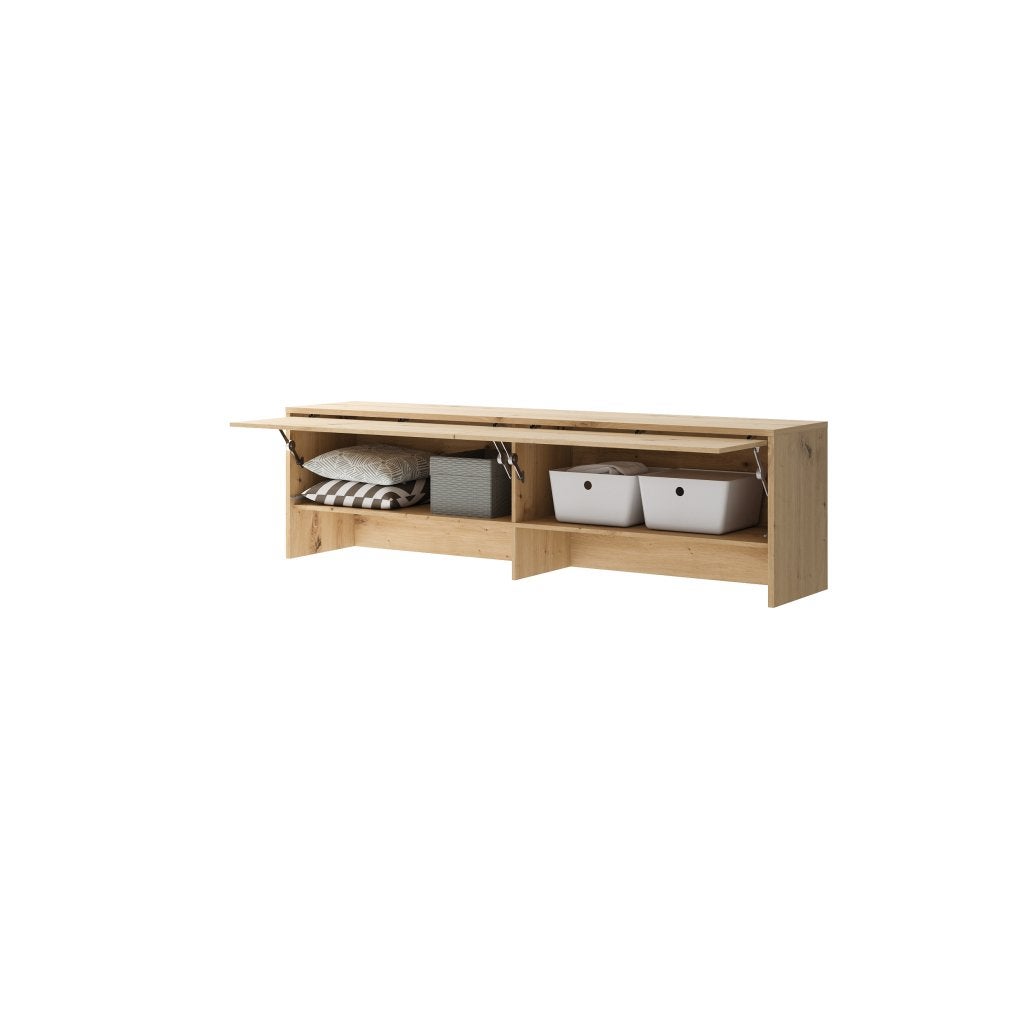 Concept opzetkast (60 cm hoog) - Eikenkleur, Niet ingevuld, Niet ingevuld, Niet ingevuld