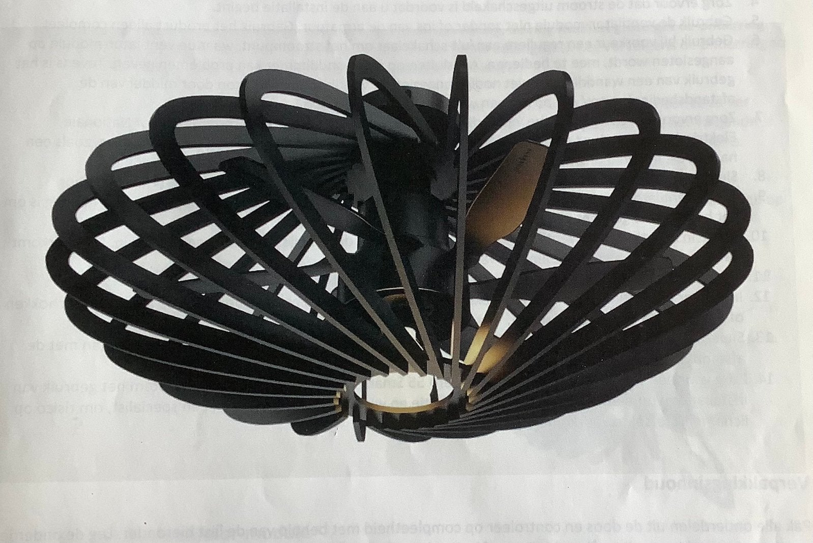 Innofique / ventilator met lichtbron (incl)
