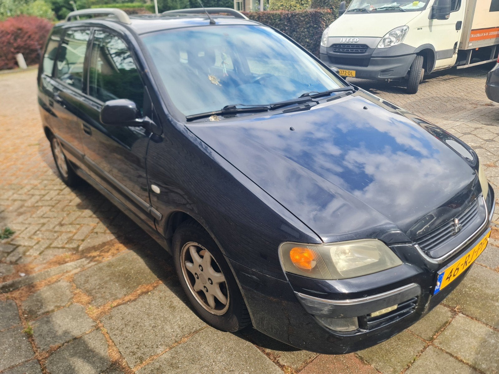 Mitsubishi Space Star 1.6 Comfort Diamond AUT 2005 Zwart, Zwart, 4 cilinders, Zwart, 1200 kg