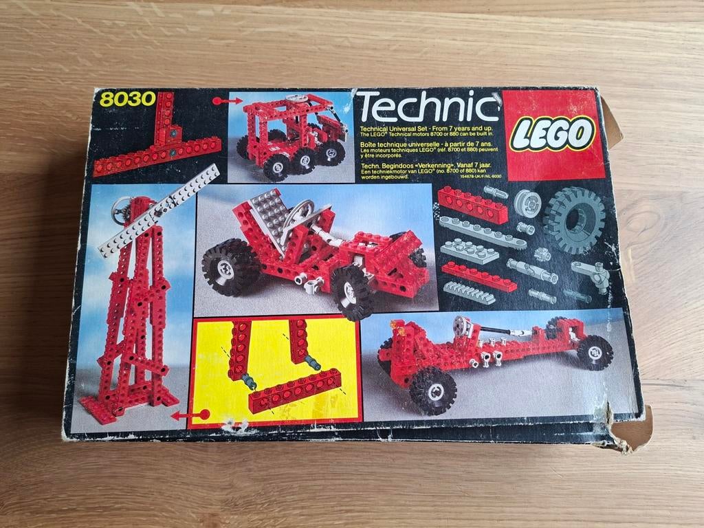 Lego Technic 8030 Compleet met doos en boekje, Kinderen en Baby's, Speelgoed | Duplo en Lego, Gebruikt, Lego, Complete set, Ophalen of Verzenden