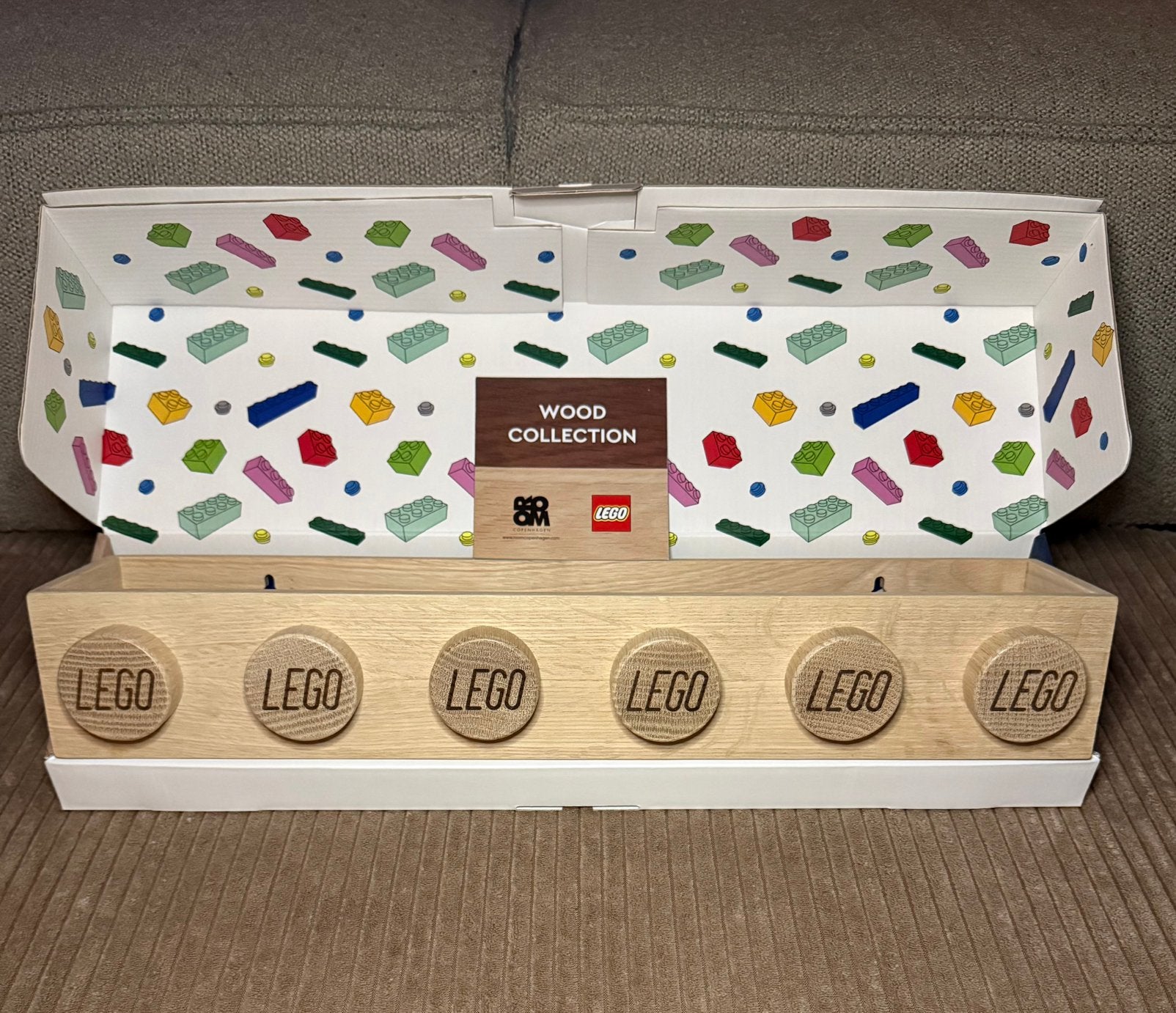 Lego wandplank hout nieuw, Ophalen of Verzenden, Nieuw, Lego