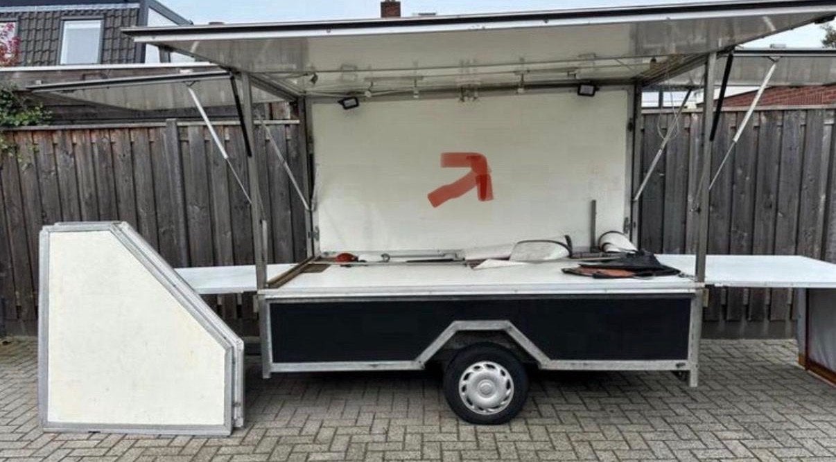 Verkoopwagen / Aanhanger, Ophalen