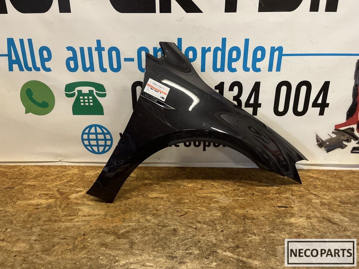 VOLKSWAGEN GOLF 7 ZIJSCHERM SPATBORD ORIGINEEL, Gebruikt, -, Volkswagen, -