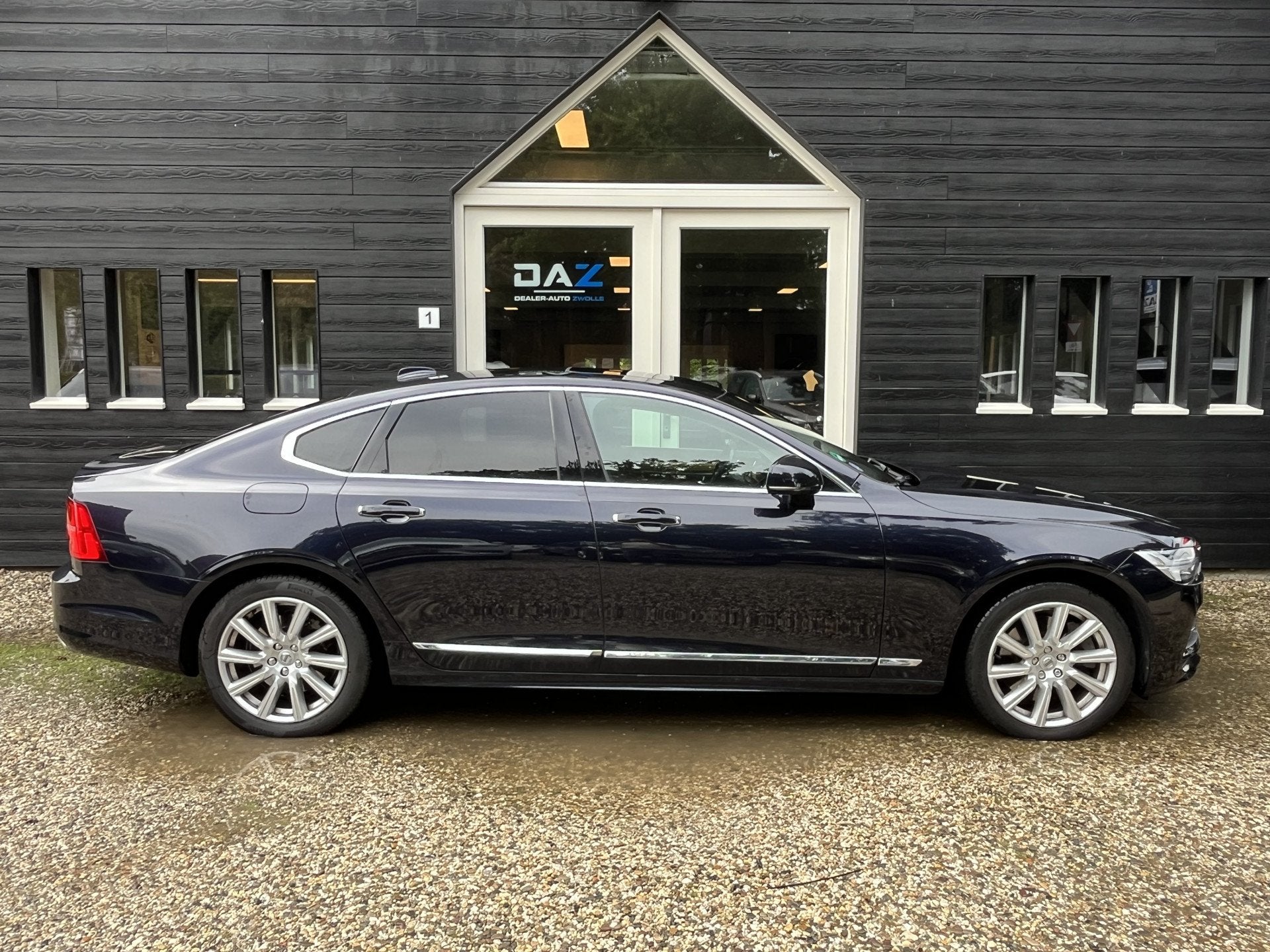 Volvo S90 2.0 T4 Inscription Business Luxury + Aut/Ecc/Leer/, 15 km/l, 1969 cc, Blauw, Bedrijf