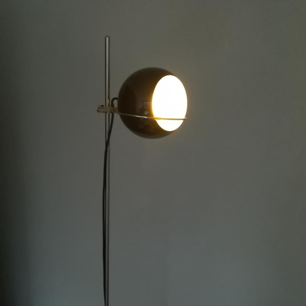 Vintage Space Age Eyeball Vloerlamp  Jaren 70 Design, Ophalen, Minder dan 100 cm